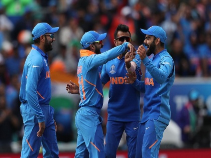 ICC World Cup 2019 IND vs AUS live update, India VS Australia Match Score, Highlight, news in Marathi | ICC World Cup 2019 IND vs AUS : भारताचे ऑस्ट्रेलियाविरुद्ध विजयाचे अर्धशतक