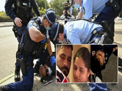 Australia: Indian-origin man arrested by police, falls into coma after knee presses on neck | भारतीय वंशाच्या व्यक्तीला पोलिसांनी पकडले, मानेवर गुडघा दाबल्याने कोमात गेला Australia: Indian-origin man arrested by police, falls into coma after knee presses on neck | भारतीय वंशाच्या व्यक्तीला पोलिसांनी पकडले, मानेवर गुडघा दाबल्याने कोमात गेला