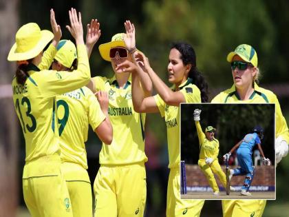 IND vs AUS Australia beat India in the 2023 U19 Women's T20 World Cup   | IND vs AUS: सुपर-6 मधील लाजिरवाणा पराभव; ऑस्ट्रेलियाने रोखला भारतीय महिला संघाचा 'विजयरथ'