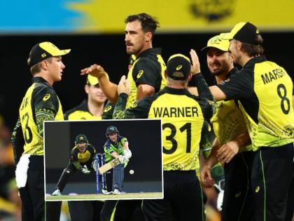 Australia team defeated Ireland by 42 runs and reached the second position in Group A standings  | AUS vs IRE: ऑस्ट्रेलियाचा आयर्लंडवर 42 धावांनी मोठा विजय; गुणतालिकेत झाली मोठी उलटफेर!