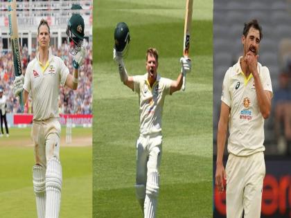 Australian players Steve Smith, Pat Cummins, David Warner and Mitchell Starc have made big statements ahead of the ind vs aus first test  | IND vs AUS: "भारतात जिंकणे अनेकांच्या आवाक्याबाहेर आहे", मालिकेपूर्वी ऑस्ट्रेलियन खेळाडूंची प्रतिक्रिया