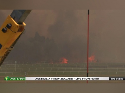 Big Breaking : Fire at Belmont Racecourse near Australia Vs New Zealand Day Night Test match played | Big Breaking : ऑस्ट्रेलिया-न्यूझीलंड सामन्यादरम्यान लागली मोठी आग