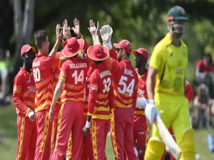 Aus Vs Zim: Historic victory for Zimbabwe, defeating Australia for the first time in Australia | Aus Vs Zim: झिम्बाब्वेचा ऐतिहासिक विजय, ऑस्ट्रेलियाला पहिल्यांदाच ऑस्ट्रेलियात जाऊन हरवले