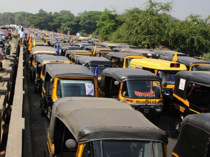 'Those who weaken the movement will not be harmed...' Split among rickshaw associations in Pune | 'आंदोलनाला कमजोर करणाऱ्यांची हयगय केली जाणार नाही...' पुण्यात रिक्षा संघटनांमध्ये फूट