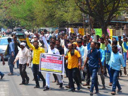 Fare discount for women, rickshaw union march | महिलांना भाड्यात सूट, रिक्षा युनियनचा मोर्चा