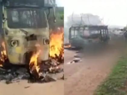 Andhra Pradesh; seven workers dead as high voltage wire falls on autorickshaw | धक्कादायक! ऑटोवर विजेची तार पडली; 7 जणांचा होरपळून मृत्यू, एक गंभीर