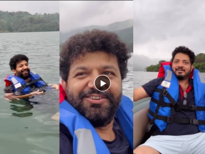marathi music director Avadhoot Gupta s dream come true shares video where he is seen in the boat with friends | निसर्गरम्य वातावरण अन् 'ती' हक्काची बोट, मित्रांच्या साथीने अवधूत गुप्तेचं स्वप्न झालं पूर्ण