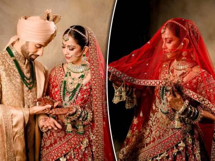 Avika Gor and Milind Chandwani’s Wedding: Actress Dazzles in Red Lehenga, Shares Photos