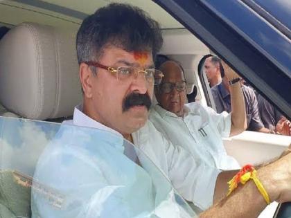 NCP watch stolen, but wrist named Sharad Pawar is still with us - Jitendra Awhad | "घड्याळ चोरले, पण शरद पवार नावाचे मनगट आजही आमच्याकडे; पुन्हा जोमाने भरारी घेऊ..."