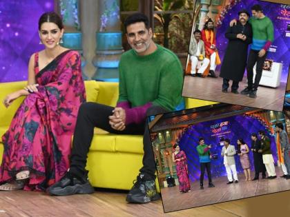 Akshay Kumar appeared on the stage of marathi show Chala Hawa Yeu Dya | बाबो ! 'चला हवा येऊ द्या' मंचावर अक्षय कुमार अवतरला अन् दिला जबरदस्त परफॉर्मन्स