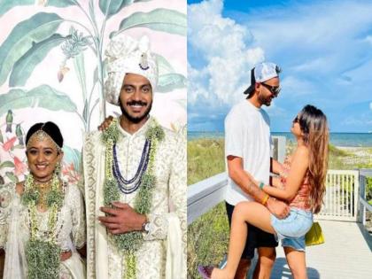 Video: Indian team player Akshar Patel got married to his girlfriend Meha Patel yesterday. | Axar Patel Marriage: नुकतेच लग्न झालेल्या अक्षर पटेलची पत्नी आहे तरी कोण?; Instagramवरील रिल्सची रंगली चर्चा