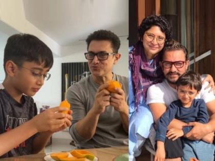Kiran Rao revealed why they kept their 13 year old son Azad away from film industry | 'या' कारणामुळे 13 वर्षीय लेकाला बॉलिवूडपासून दूर ठेवतो आमिर खान, किरण रावने केला खुलासा