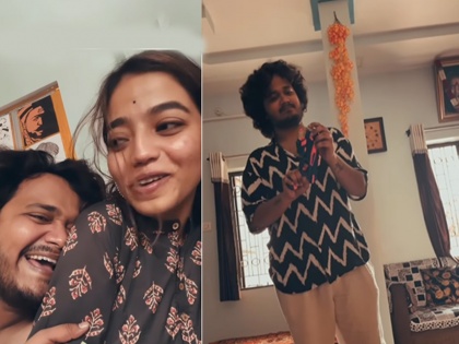 marathi singer rohit raut juilee joglekar funny video and fans comments | Video : हे असंय...! जुईलीनं शेअर केला रोहितसोबतचा भन्नाट व्हिडीओ, चाहत्यांनी दिल्या अशा कमेंट्स