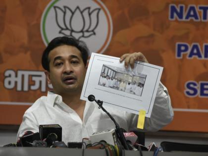 Violence perpetrated by Raza Academy is pre-planned Says BJP Nitesh Rane allegation on Government | Nitesh Rane: “रझा अकादमीनं घडवलेला हिंसाचार पूर्वनियोजित; शिवसेना नेते अर्जुन खोतकरांना अटक का नाही?”