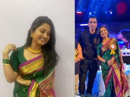 Prajakta Mali received a compliment from Sonu Sood...; Read Praju's post | Prajakta Mali : प्राजक्ता माळीला सोनू सूदकडून मिळाली भारी कॉम्प्लिमेंट...; वाचा, प्राजूची पोस्ट