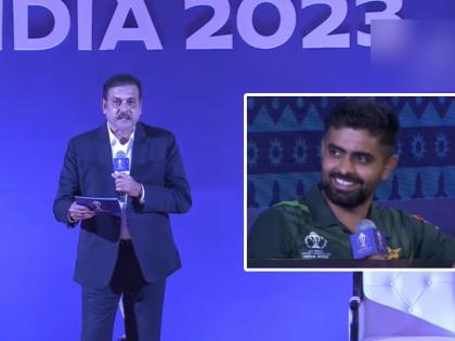 Pakistan Babar Azam says I have already told 100 times Biryani is good while questioning by Ravi Shastri ODI World Cup 2023 | "मी १०० वेळा सांगून झालंय..."; रवी शास्त्रीच्या प्रश्नावर पाकिस्तानच्या बाबर आझमचं मजेशीर उत्तर