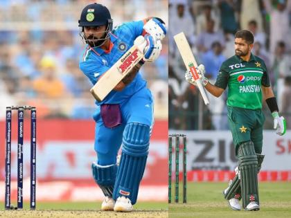 Babar Azam Equal Virat Kohli Record : बाबर आझमनं साधला मोठा डाव! किंग कोहलीच्या विक्रमाशी बरोबरी Babar Azam Equal Virat Kohli Record : बाबर आझमनं साधला मोठा डाव! किंग कोहलीच्या विक्रमाशी बरोबरी