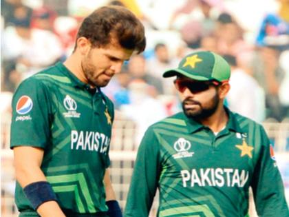 ICC T20 World Cup 2024: Difference between captain Babar Azam and Shaheen Afridi? Assistant coach Azhar Mehmood rejected the claim | कर्णधार बाबर आझम आणि शाहीन आफ्रिदी यांच्यात मतभेद? सहायक प्रशिक्षक अझहर मेहमूद यांनी फेटाळला दावा