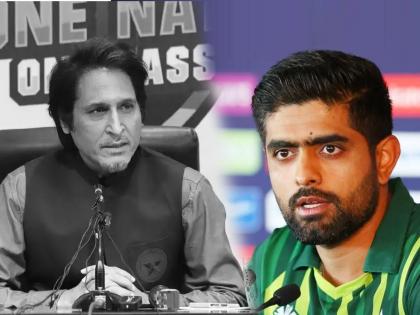 Pakistan Cricket Dispute as Captain Babar Azam brutally trolled slammed former PCB chief Ramiz Raja over Bazball tacktics | Ramiz Raja vs Babar Azam, Pakistan: पाकिस्तान क्रिकेटमध्ये खडाजंगी! बाबर आझम-रमीझ राजा यांच्यात चांगलीच जुंपली...