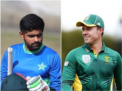 PAK vs ENG : Babar Azam has put his success as Pakistan captain down to his attempts to replicate South Africa great AB de Villiers | PAK vs ENG : बाबर आजम म्हणतो की मी एबी डिव्हिलियर्सची कॉपी करतो! इंग्लंडच्या गोलंदाजांना घाबरवण्याचा प्रयत्न 