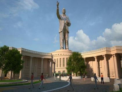 Today's inauguration of the National Monument of Babasaheb | बाबासाहेबांच्या राष्ट्रीय स्मारकाचे आज उद्घाटन