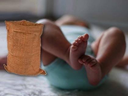 Infant Baby girl found in sack at Ambika temple in Ulhasnagar Sunday morning incident | धक्कादायक! उल्हासनगरातील अंबिका मंदिरात गोणीमध्ये सापडले बाळ; रविवारी पहाटेची घटना