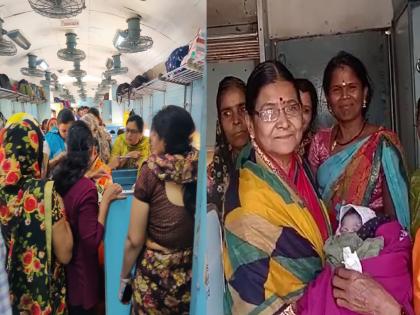 Woman gave birth in Nanded-Manmad Marathwada Express, baby and mother safe | नांदेड-मनमाड मराठवाडा एक्स्प्रेसमध्ये महिलेची प्रसूती, बाळ आणि आई सुखरुप...