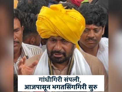 Now Bhagat Singhgiri has started, we will enter the Mantralaya with sheeps at any moment; Bachchu Kadu's warning in the Chakkajam movement | आता भगतसिंगगिरी सुरु, कुठल्याही क्षणी मेंढ्यांसह मंत्रालयात घुसू; बच्चू कडूंचा सरकारला इशारा