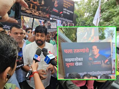 we will keep begging box for Sachin Tendulkar near the bus stop and Ganesh Mandal in all over maharashtra; A warning of bacchu kadu protest | ... तर बस स्टॉप व गणेश मंडळांजवळ सचिन तेंडुलकर दानपेटी ठेवू; बच्चू कडूंचा इशारा