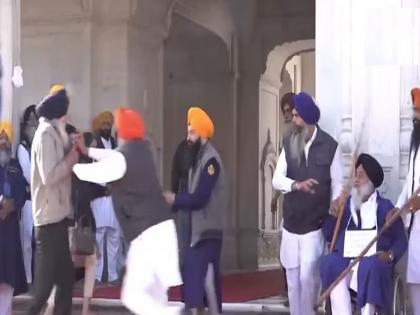 Video: Firing on former DY Chief Minister Sukhbir Singh Badal in Golden Temple area  | Video: सुवर्ण मंदिर परिसरात माजी उपमुख्यमंत्री सुखबीर सिंग बादल यांच्यावर गोळीबार 