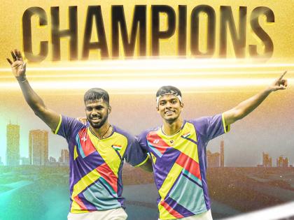 Satwiksairaj Rankireddy-Chirag Shetty: India Won Gold In Asian Badminton Championship | भारताचा 58 वर्षांचा दुष्काळ संपला; आशिया बॅडमिंटन चॅम्पियनशिपमध्ये स्टार जोडीची 'सुवर्ण' कामगिरी