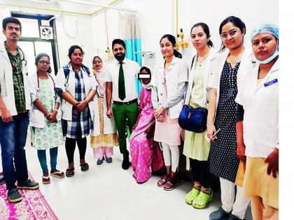 Saved the life of a baby on death's door; Success to Medical's 'Rapid Response Team' | मृत्यूच्या दारातील बाळंतिणीचा वाचविला जीव; मेडिकलच्या ‘रॅपीड रिस्पॉन्स टीम’ला यश