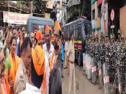 Response to the Kolhapur bandh called by Hindutva organizations | हिंदुत्ववादी संघटनांनी पुकारलेल्या कोल्हापूर बंदला प्रतिसाद, शाळा, दुकाने, बंद; रस्त्यावर मात्र वर्दळ