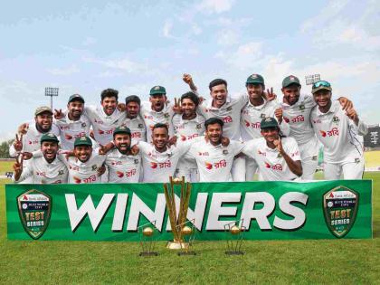 Pakistan lost test series Bangladesh did some upsets in the past in test cricket see details Rohit Sharma team India red alert | Pakistan vs Bangladesh Test: केवळ पाकिस्तानचाच संघ नव्हे, बांगलादेशने आधी 'या' बलाढ्य संघांनाही दिलाय जोरदार दणका