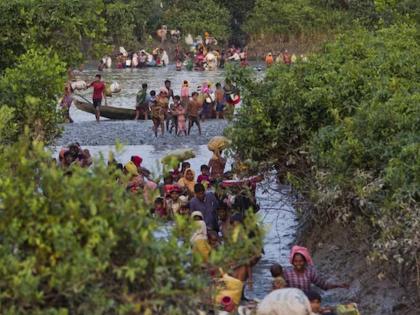 Bangladeshis entering India, Rohingyas in Bangladesh; 200 killed in drone attack in Myanmar | बांगलादेशी भारतात घुसतायत, रोहिंग्या बांगलादेशात; ड्रोन हल्ल्यात २०० जणांचा मृत्यू