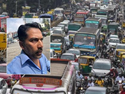 Stuck in the traffic jam, the doctor left the car and ran 3 km to save the patient's life | रुग्णाला वाचविण्यासाठी डॉक्टर ३ किमी धावले; कधी पायपीट तर कधी रेल्वे रूळ ओलांडले