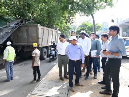 no digging on roads after june 10 bmc additional commissioner abhijit bangar instructions to officers | रस्त्यांवर १० जूननंतर कोणतेही खोदकाम नको; अभिजित बांगर यांच्या अधिकाऱ्यांना सूचना