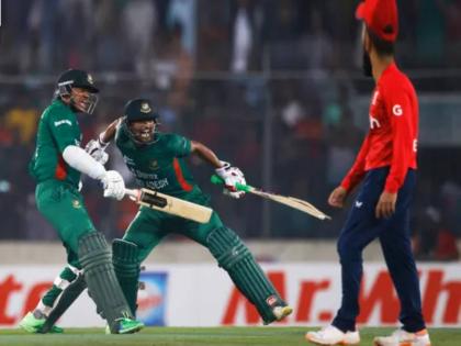 Bangladesh creates History by beating World Champion England first time to seal the T20 series | Ban vs Eng T20:  'वर्ल्ड चॅम्पियन' इंग्लंडला जोरदार दणका! 'बांगलादेशी टायगर्स'ने रचला मोठा इतिहास