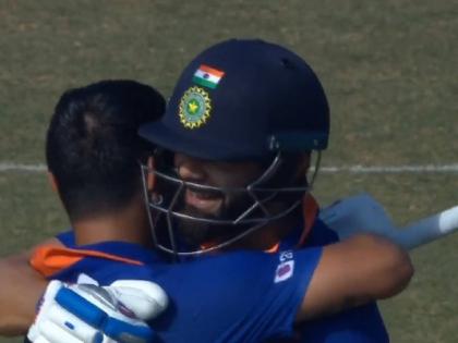 IND vs BAN, 3rd ODI : Hundred by Ishan Kishan in 85 balls - his maiden ODI century,  Virat Kohli becomes the first Indian player to complete 1000 runs in Bangladesh in ODI.   | IND vs BAN, 3rd ODI : इशान किशनने शतक झळकावले, वीरूचा विक्रम मोडला! विराट कोहलीनेही मोठा पराक्रम केला