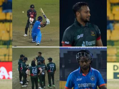 India vs Bangladesh Live Marathi : Captain Shakib Al Hasan gets the big wicket, Suryakumar Yadav departs for 26 off 34 balls, India lose their 5th wicket 139. | एकदा, दोनदा वाचला; शाकिबने बघून घेतला अन् सूर्यकुमारचा 'दांडा'च उडवला, ५ विकेट पडल्या