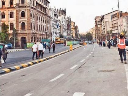 roads are barricaded free in mumbai mmrc in action mode the journey of mumbaikars will be faster | हुश्श...रस्ते होताहेत बॅरिकेडमुक्त, ‘मेट्रो’ची कार्यवाही; मुंबईकरांचा प्रवास जलद होणार 