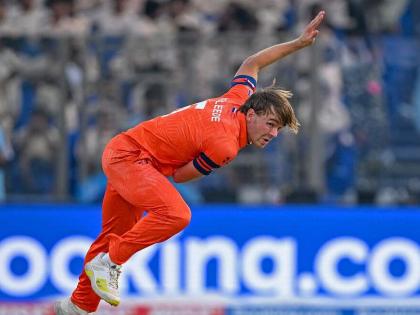 A washout from Warner, a beating from Maxwell, a poor record in favor of Netherlands' Bas de Leede | Aus Vs Ned: वॉर्नरकडून धुलाई, मॅक्सवेलकडून पिटाई, नेदरलँड्सच्या बास डी लीडे च्या नावे नकोसा विक्रम