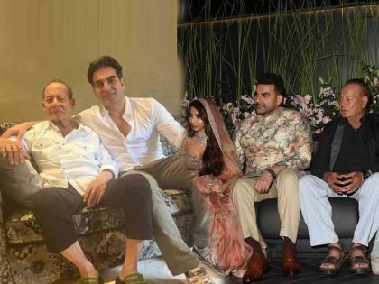 Arbaaz Khan s second marriage father Salim Khan reacts to it says i am happy for him | अरबाज खानच्या दुसऱ्या लग्नावर वडील सलीम खान यांची प्रतिक्रिया, म्हणाले, 'त्याने सांगितलं तेव्हा...'