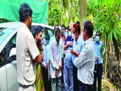 Central team reviews aid distribution; Interact with citizens in storm-prone areas | केंद्रीय पथकाने घेतला मदतवाटपाचा आढावा; वादळग्रस्त भागातील नागरिकांशी संवाद