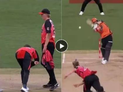 BBL 2023 T20 match called in just 7 overs due to weird reason of bad pitch condition melbourne renegades vs perth scorchers | ना पाऊस, ना लाईट्सची अडचण.. एका विचित्र कारणामुळे ७ षटकांत झालं T20 सामन्याचे 'पॅक-अप'