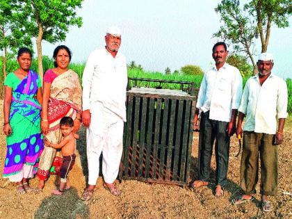 4 goats killed in leopard attack | बिबट्याच्या हल्ल्यात ४ शेळ्या ठार