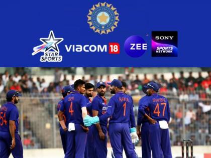 Viacom 18 bags BCCI rights for both digital and TV for India's home games for the next 5 years, will pay 5,966.4cr to the BCCI for the 88 international matches  | ५,९६६.४ कोटींची डील! BCCIच्या हाती घबाड, भारताच्या मॅच आता नव्या चॅनेलवर पाहावे लागणार