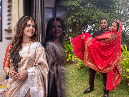Who Is Devoleena Bhattacharjee Husband shahnawaz sheikh | Devoleena Bhattacharjee : लग्नानंतर देवोलिनाची पहिली पोस्ट, शेअर केले लग्नाचे फोटो; कोण आहे ‘गोपी बहू’चा पती?