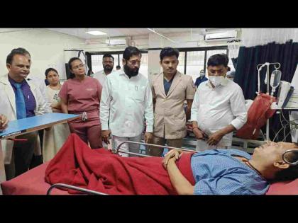 Chief Minister Eknath Shinde announced assistance of five lakhs to the relatives of those who died in the accident | अपघातातील मृतांच्या नातेवाईकांना पाच लाखांची मदत, मुख्यमंत्री एकनाथ शिंदेची घोषणा