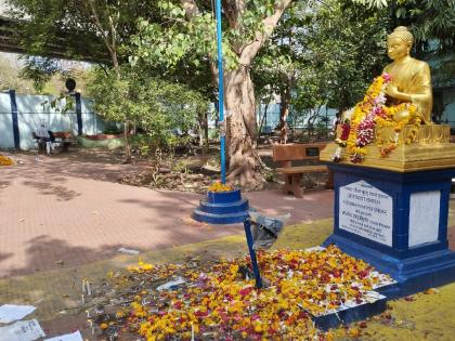 Celebration of Lord Buddha's birth anniversary in Akola | ‘सबका मंगल हो’च्या जयघोषात तथागताला वंदन; अकोल्यात भगवान बुद्ध यांची जयंती साजरी